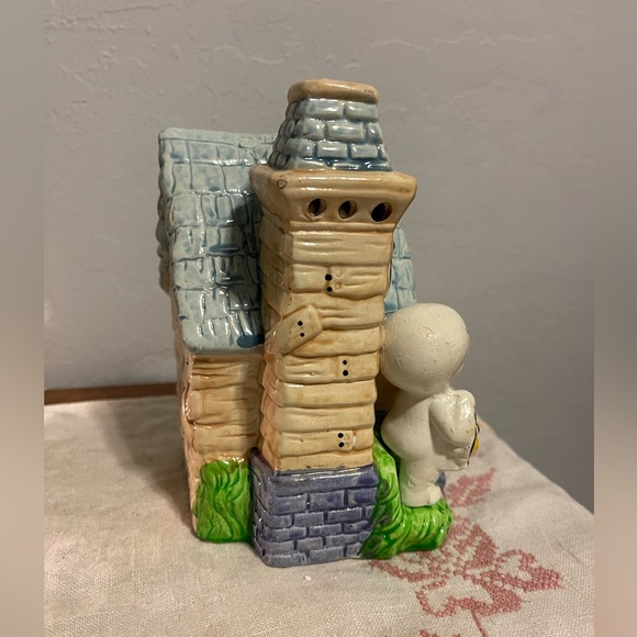 VTG Casper Ceramic Lighted Haunted House 1980s - Picture 3 of 5